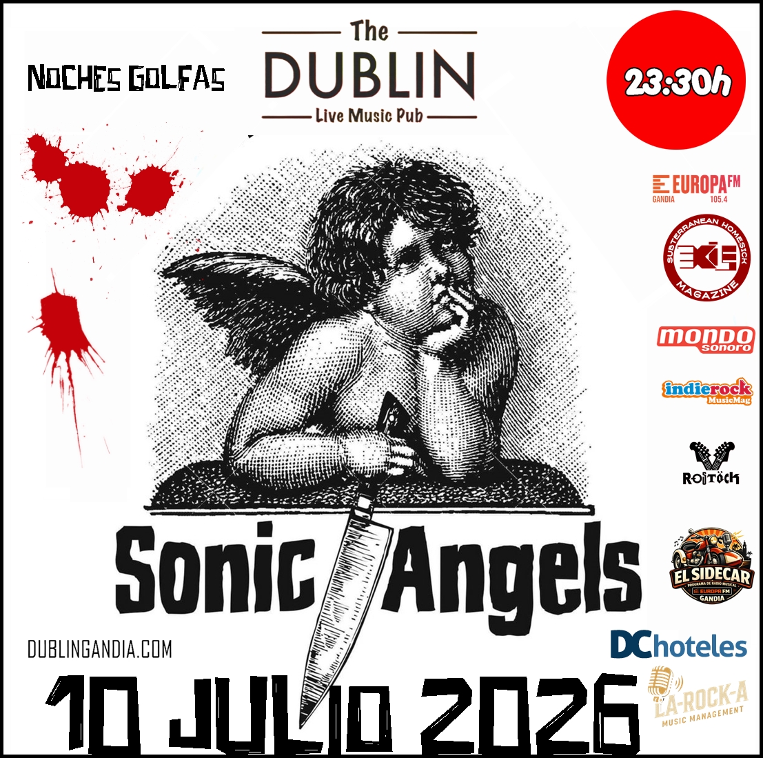 Cartel: » Sonic Angels «