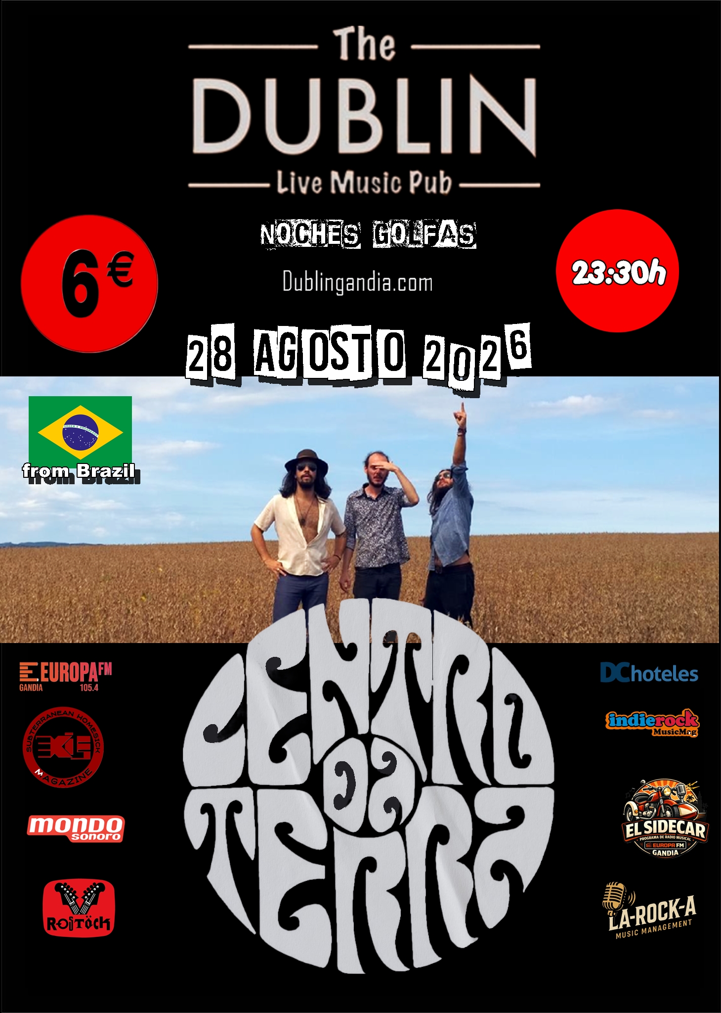 Cartel: » Centro da Terra «
