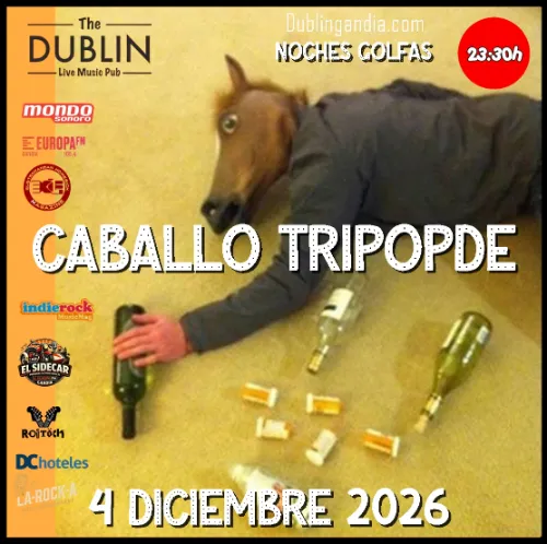 Cartel: CABALLO TRIPODE
