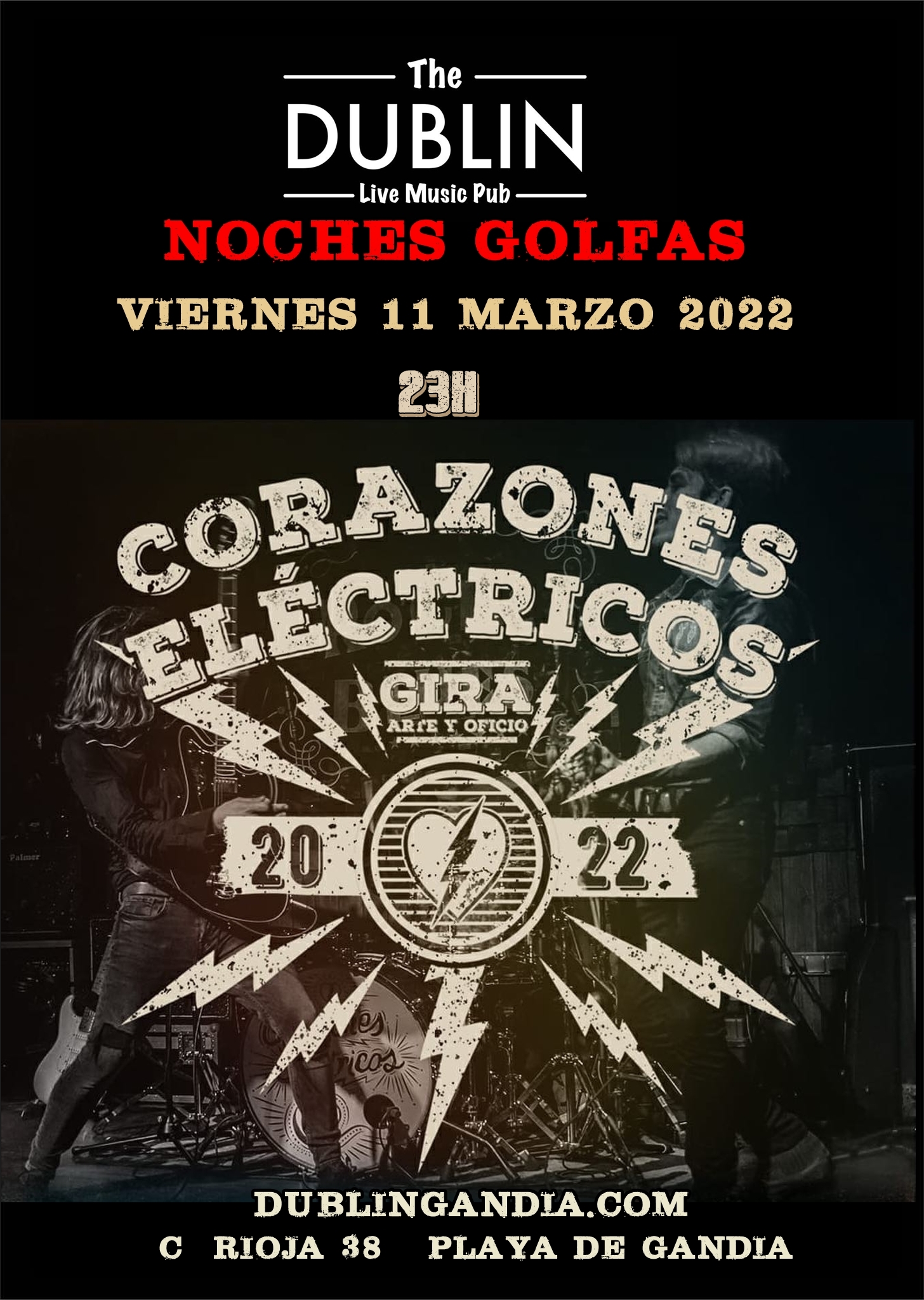Cartel: Corazones Electricos