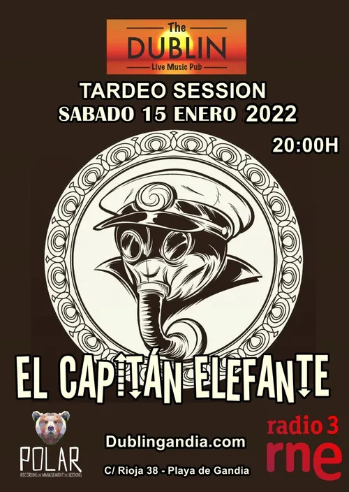 Cartel: El Capitán Elefante del ciclo Polar