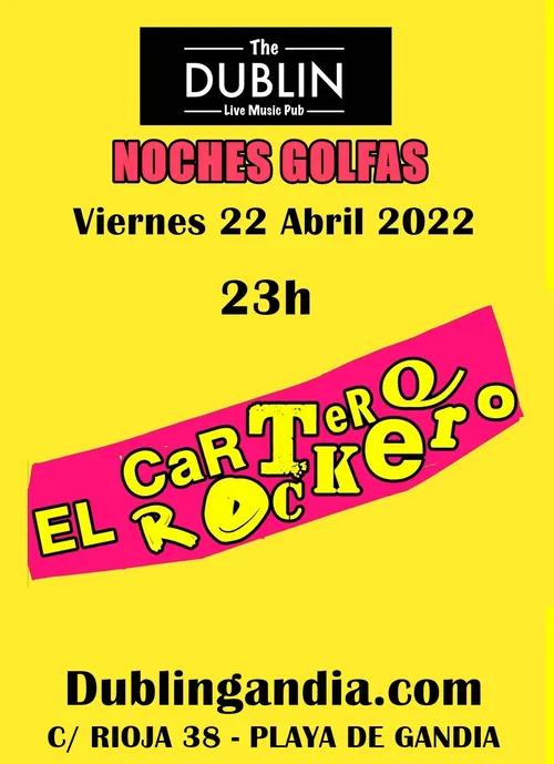 Cartel: EL CARTERO ROCKERO