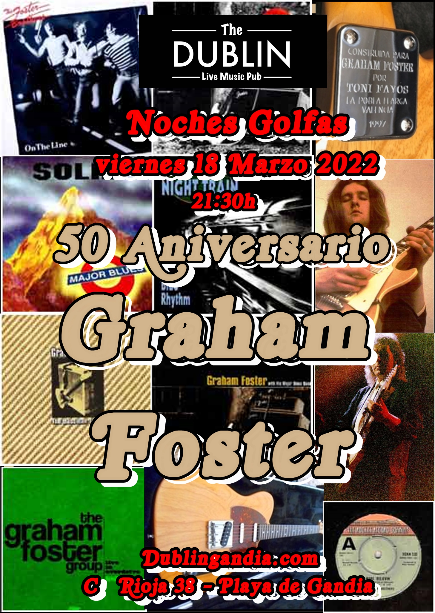 Cartel: GRAHAM FOSTER BAND