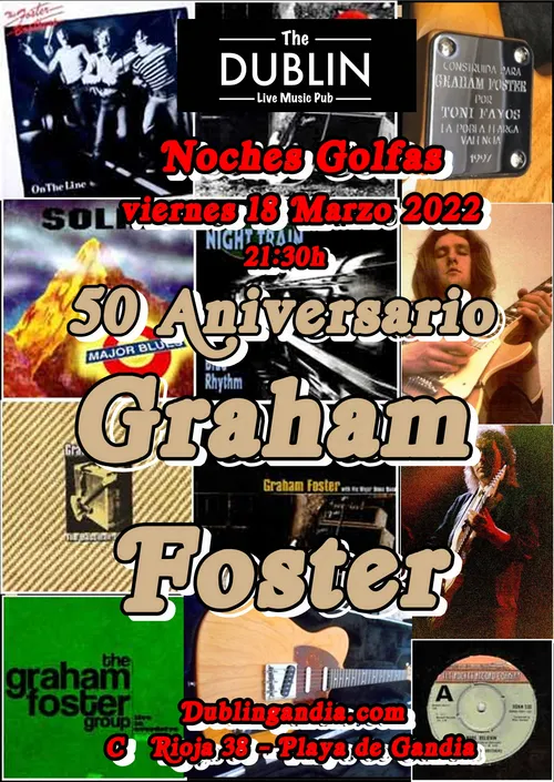Cartel: GRAHAM FOSTER BAND