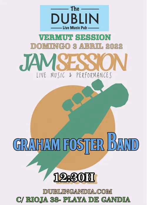 Cartel: Jam GRAHAM FOSTER BAND