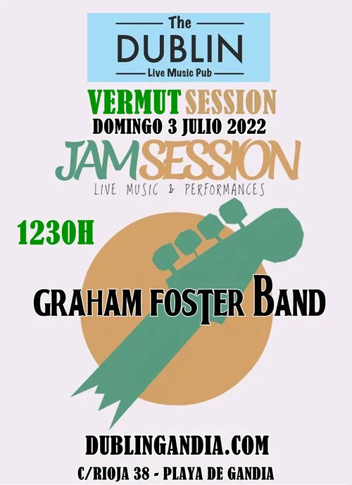 Cartel: Jam GRAHAM FOSTER BAND