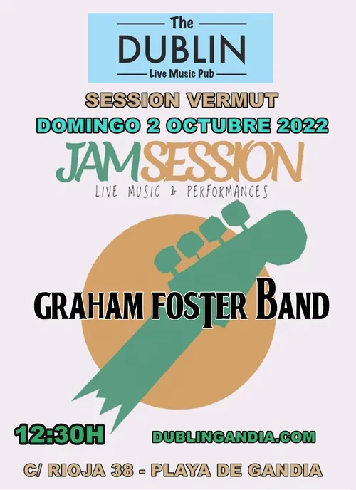Cartel: JAM GRAHAM FOSTER BAND