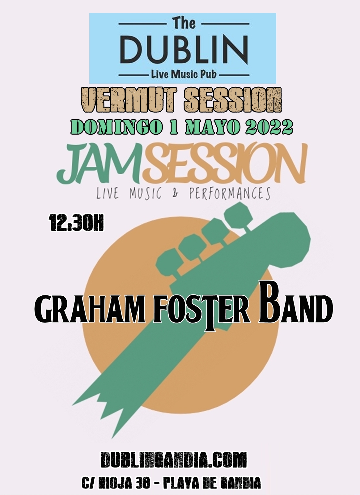Cartel: GRAHAM FOSTER BAND