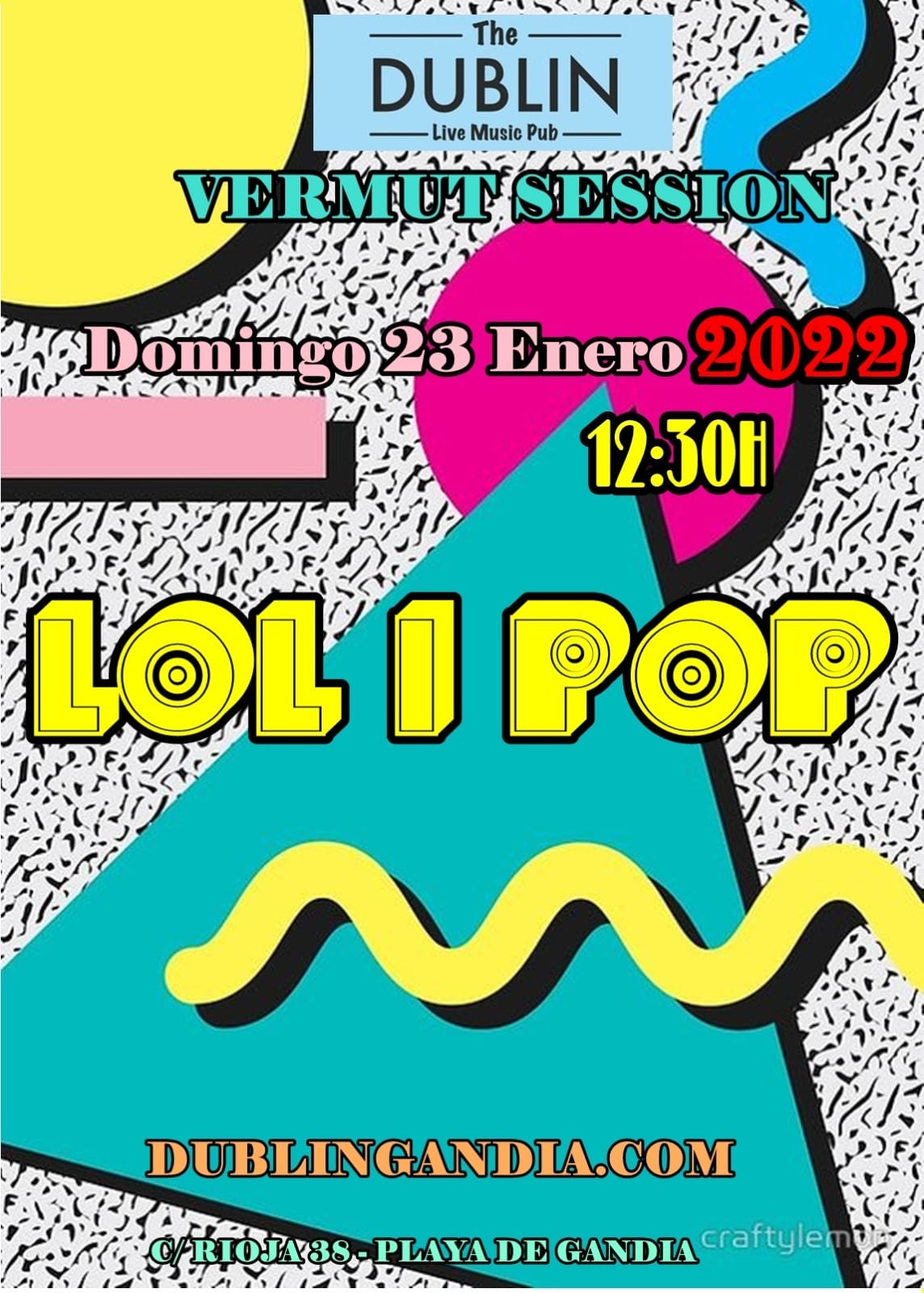 Cartel: LoL i Pop vermut session
