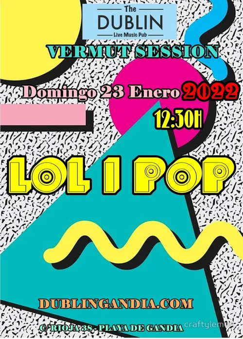 Cartel: LoL i Pop vermut session