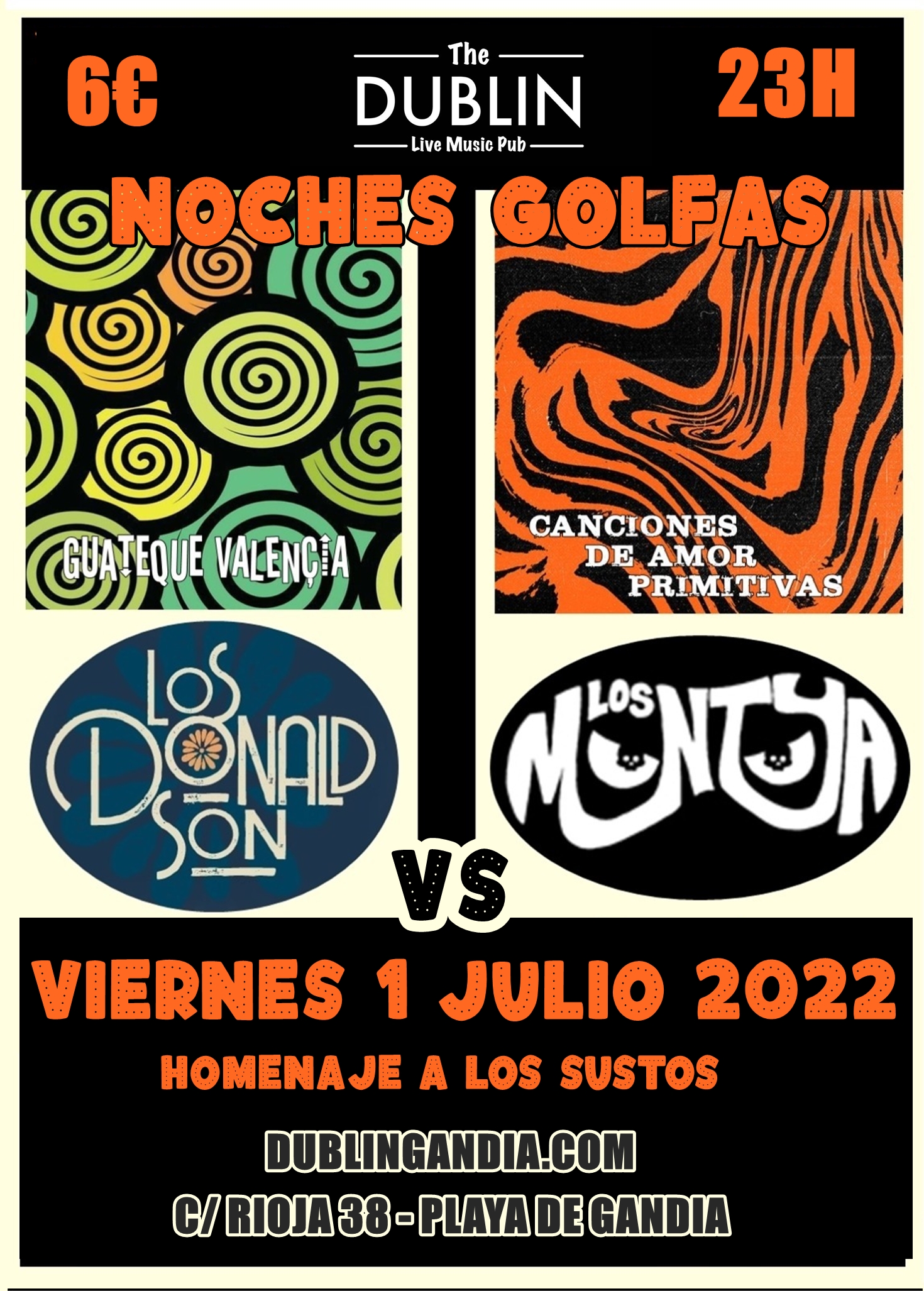 Cartel: LOS DONALDSON VS LOS MONTOYA