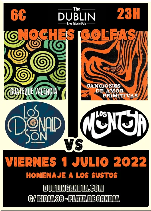 Cartel: LOS DONALDSON VS LOS MONTOYA