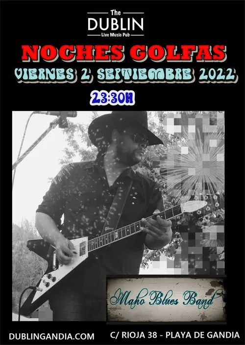 Cartel: MAHO BLUES BAND