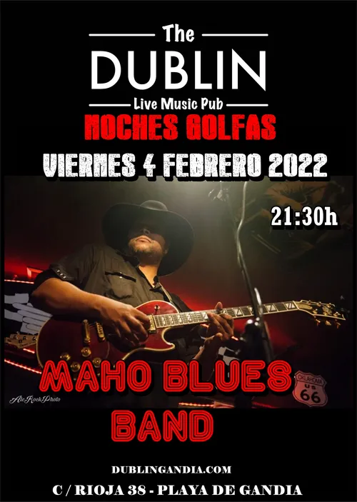 Cartel: Maho Blues Band