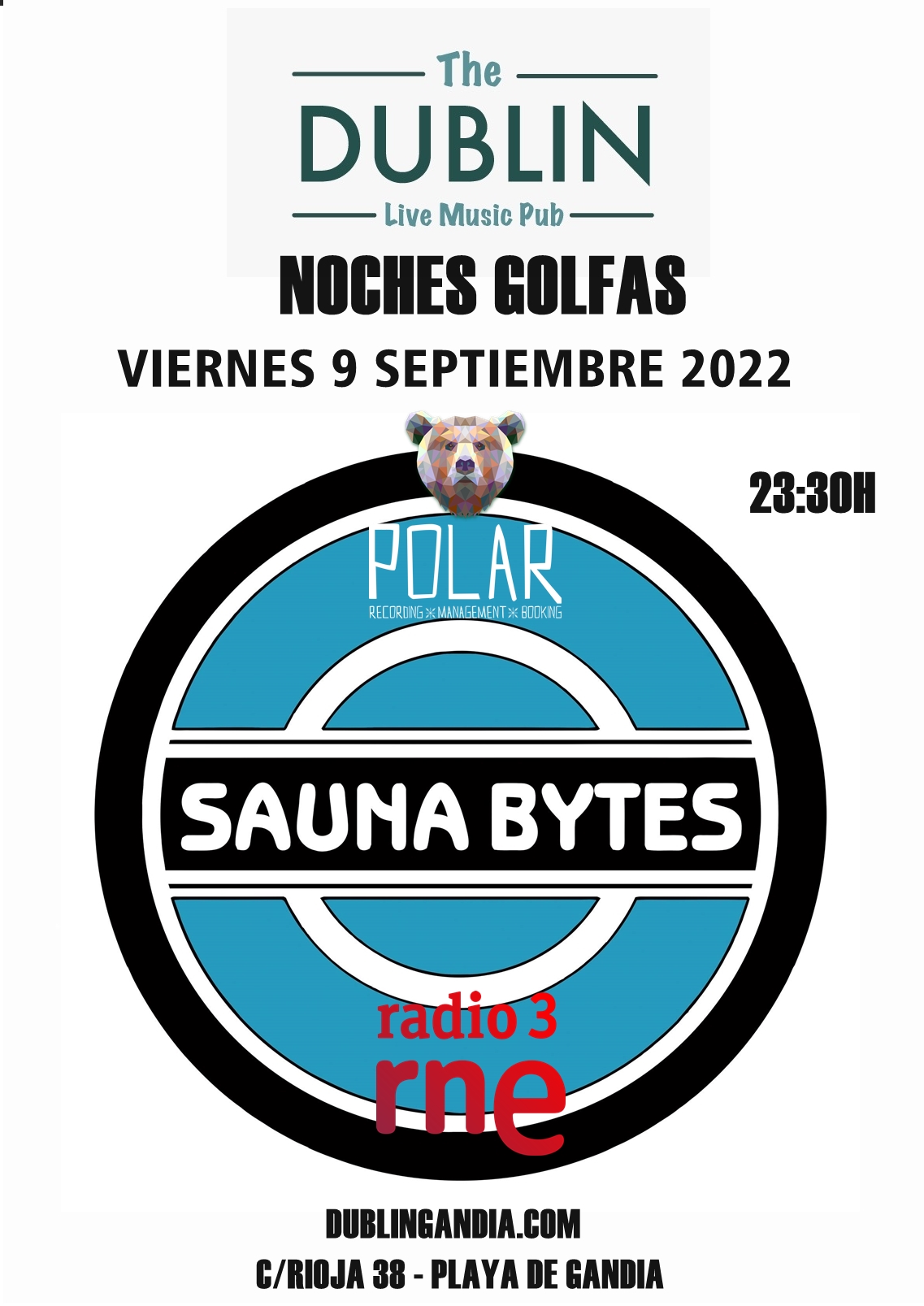 Cartel: SAUNA BYTES