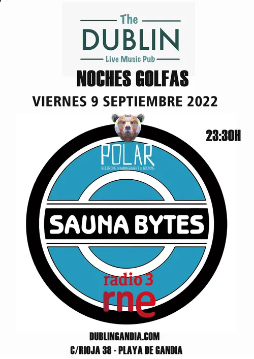 Cartel: SAUNA BYTES
