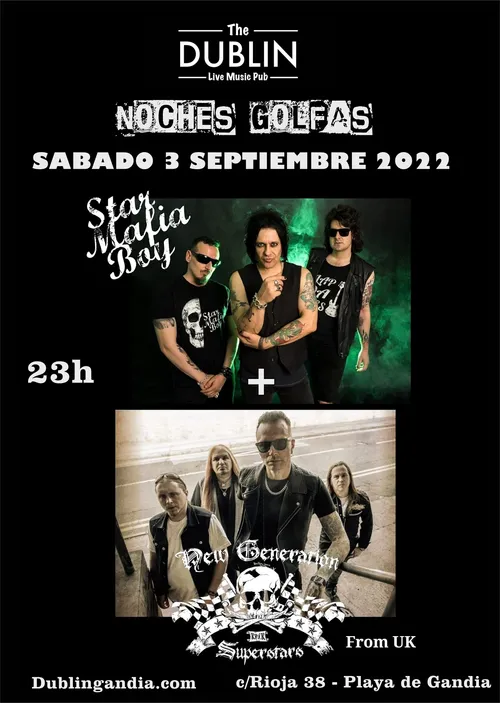 Cartel: STAR MAFIA BOY + NEW GENARATION SUPERSTARS