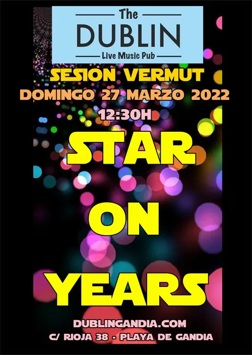 Cartel: STAR ON YEARS