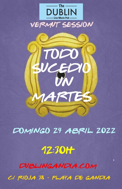 Cartel: TODO SUCEDIO UN MARTES