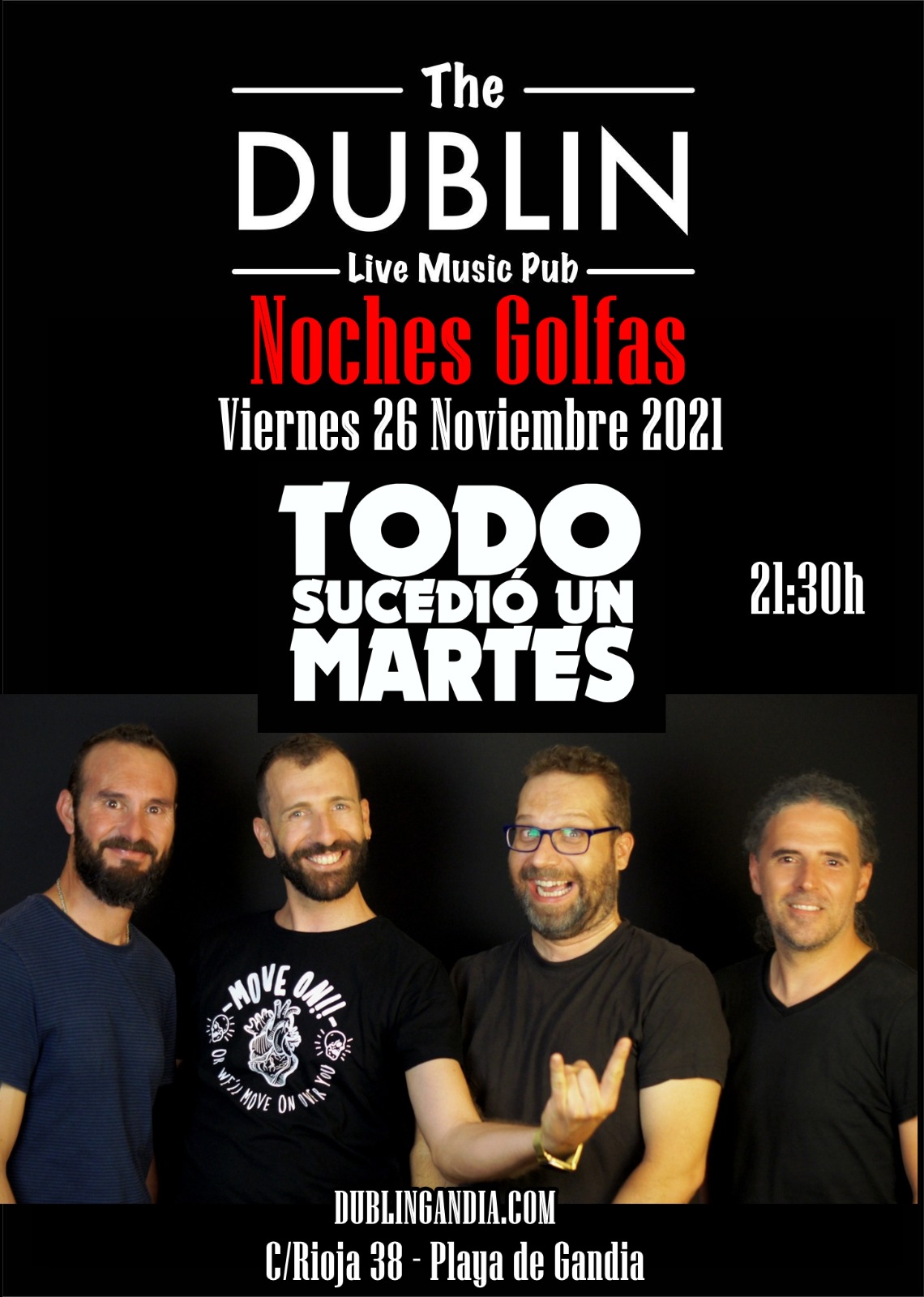 Cartel: Todo sucedió un martes