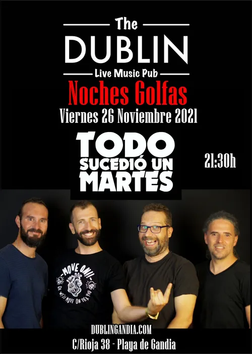 Cartel: Todo sucedió un martes