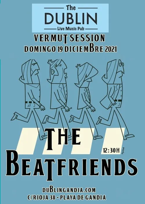 Cartel: Vermut Sesion The Beatfriends