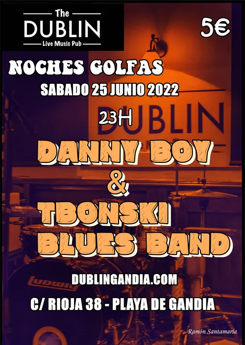 Cartel: DANNY BOY & TBONSKY BLUES BAND