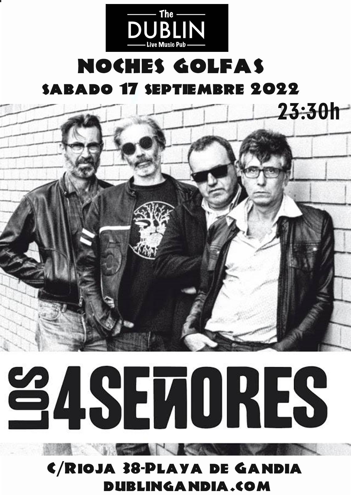 Cartel: LOS 4SEÑORES