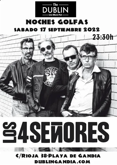 Cartel: LOS 4SEÑORES