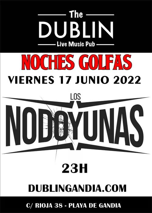 Cartel: LOS NODOYUNAS
