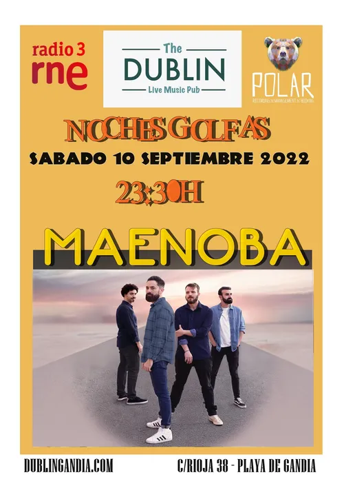Cartel: MAENOBA