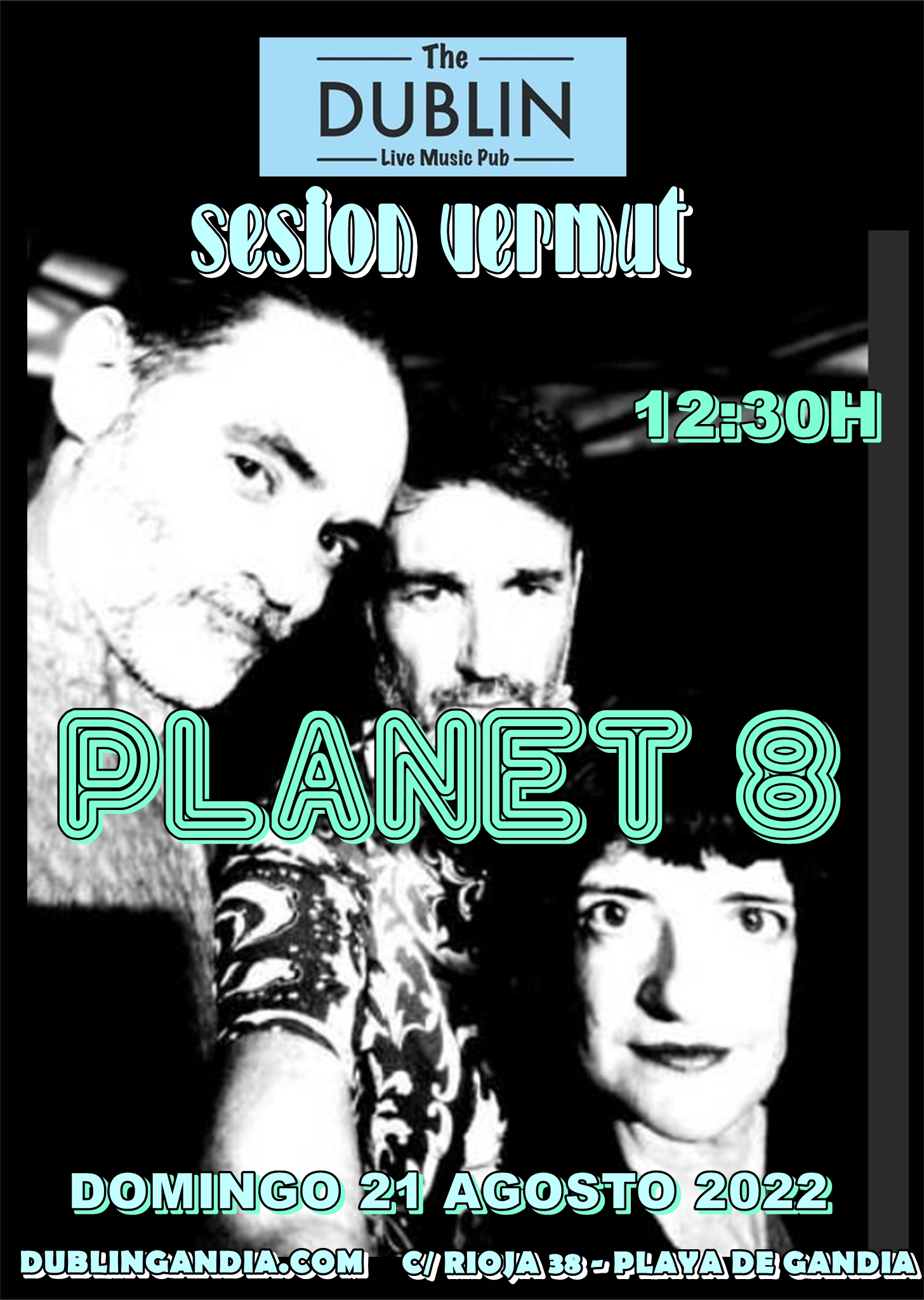 Cartel: PLANET 8″