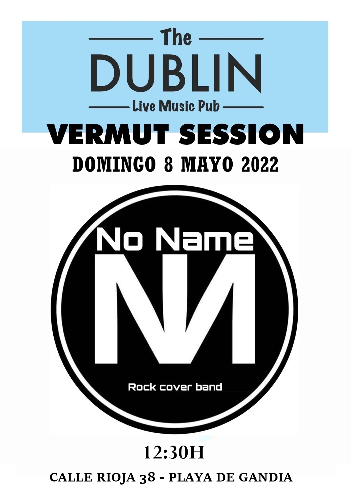 Cartel: Conciertos NO NAME