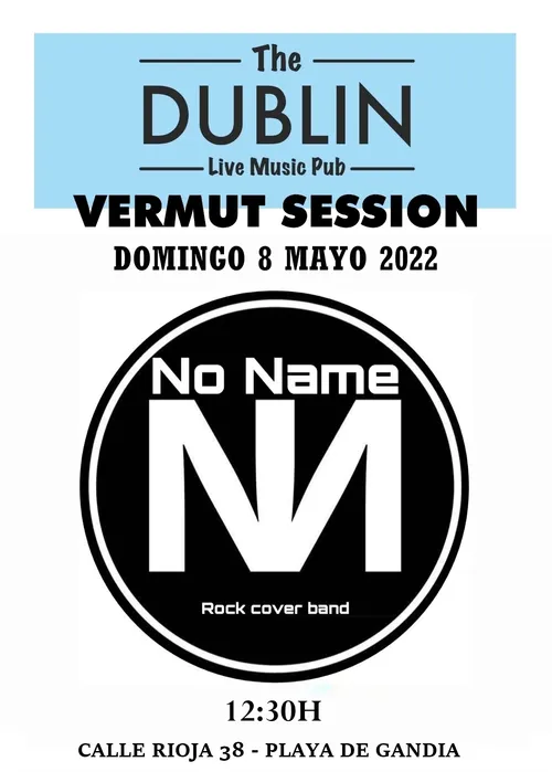 Cartel: Conciertos NO NAME