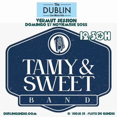 Cartel: TAMY & SWEET BAND