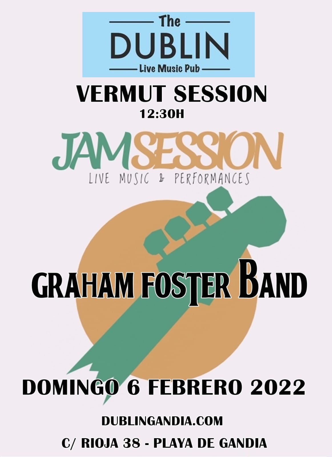 Cartel: Graham Foster Band