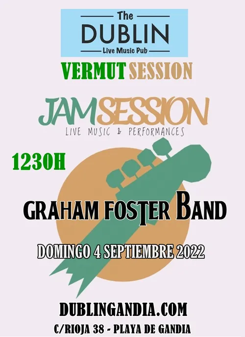 Cartel: GRAHAM FOSTER BAND