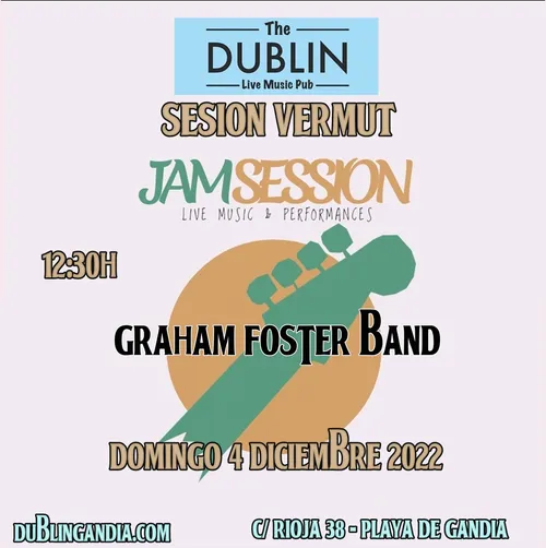 Cartel: GRAHAM FOSTER BAND
