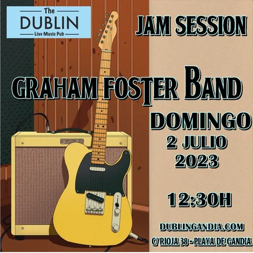 Cartel: GRAHAM FOSTER BAND