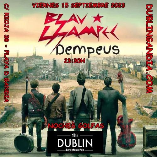 Cartel: BLAU LLAMPEC