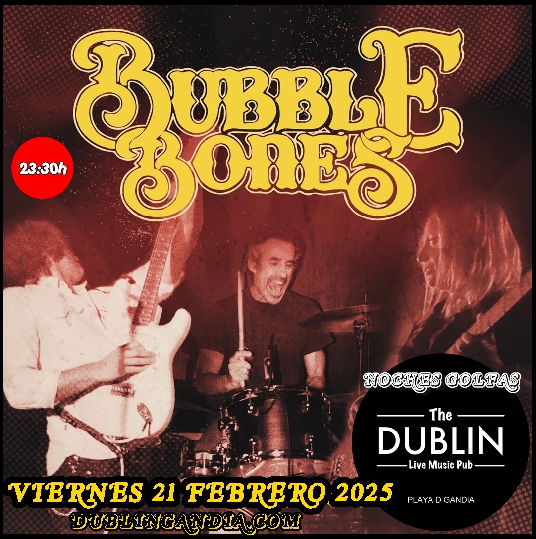 Cartel: BUBBLE BONES