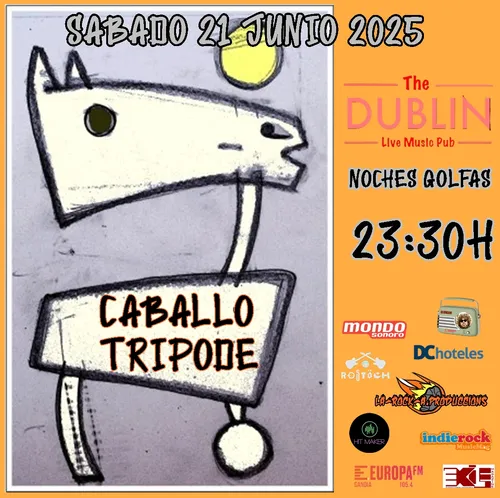 Cartel: CABALLO TRIPODE