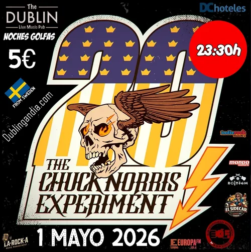 Cartel: CHUCK NORRIS EXPERIMENT FROM SWEDEN