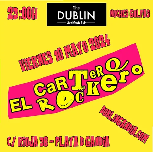 Cartel: EL CARTERO ROCKERO