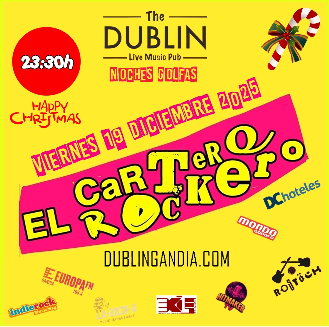 Cartel: EL CARTERO ROCKERO