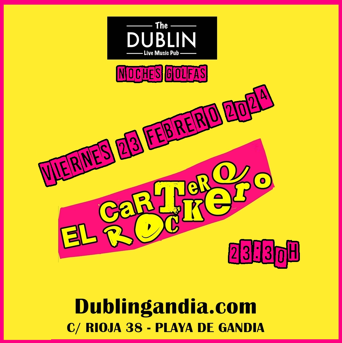 Cartel: EL CARTERO ROCKERO