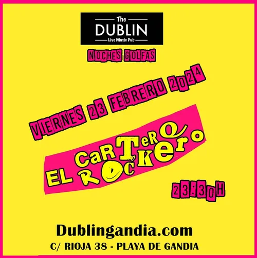 Cartel: EL CARTERO ROCKERO