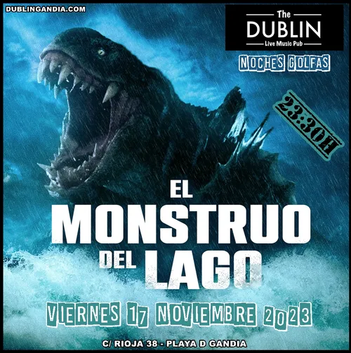 Cartel: EL MONSTRUO DEL LAGO