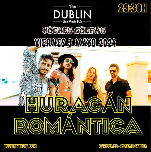 Cartel: HURACAN ROMANTICA