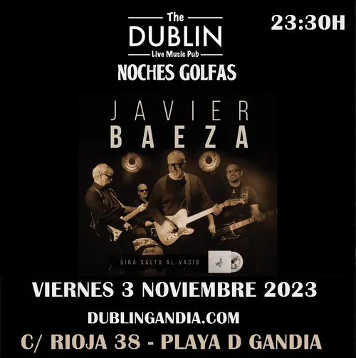 Cartel: JAVIER BAEZA